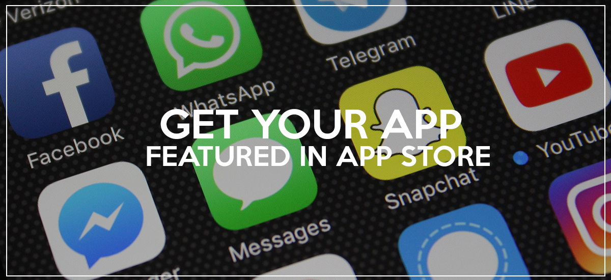 APP FEATURED IN APP STORE